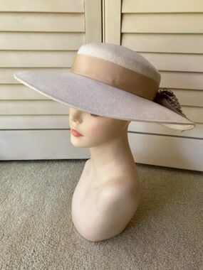Michael Howard 100% Wool Wide brim hat